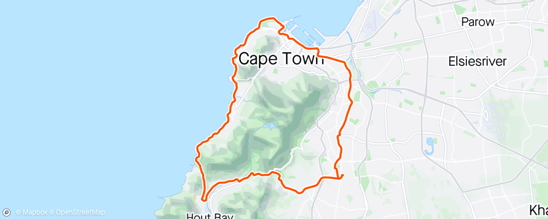 Carte de l'activité Afternoon E-Bike Ride