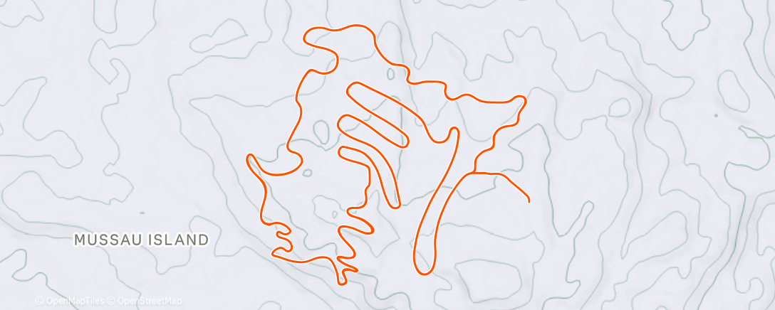 Map of the activity, TrainingPeaks Virtual - A Bit Of Everything