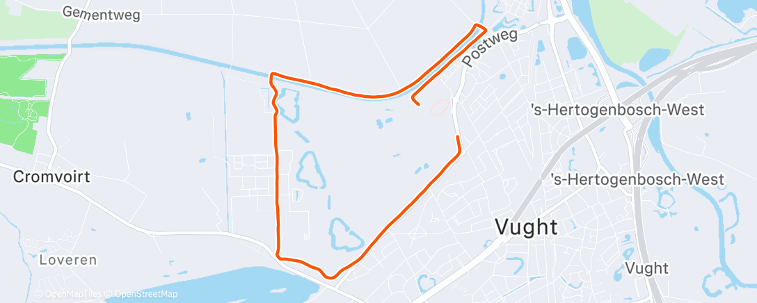 Map of the activity, Running 🎄🎅🏻