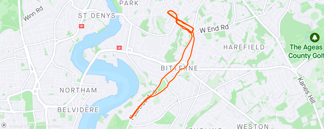 Map of the activity, This might be my new favourite route