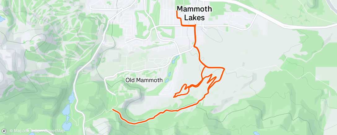 Map of the activity, MammothRock + LowerConnectors