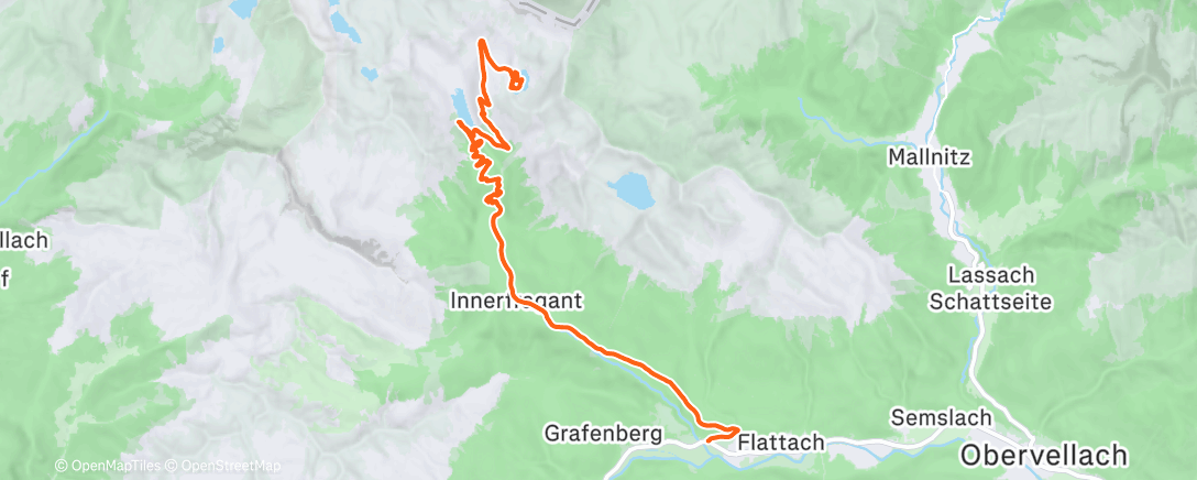 Map of the activity, Mölltaler Gletscher 🇦🇹