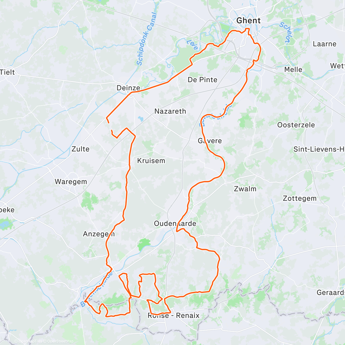 Map of the activity, Mannen slepen me erdoor