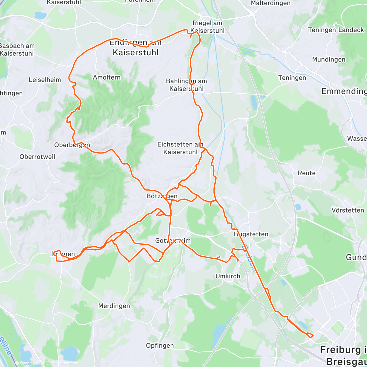 Map of the activity, Etapa 0172026 B&W
Around BOTZINGER