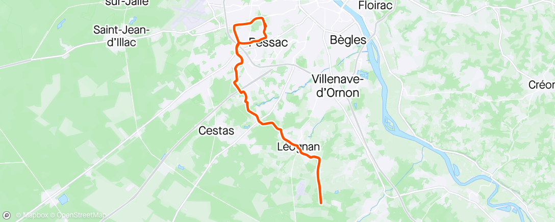 Map of the activity, SAM Tri - Enchaînement Vélo ☀️