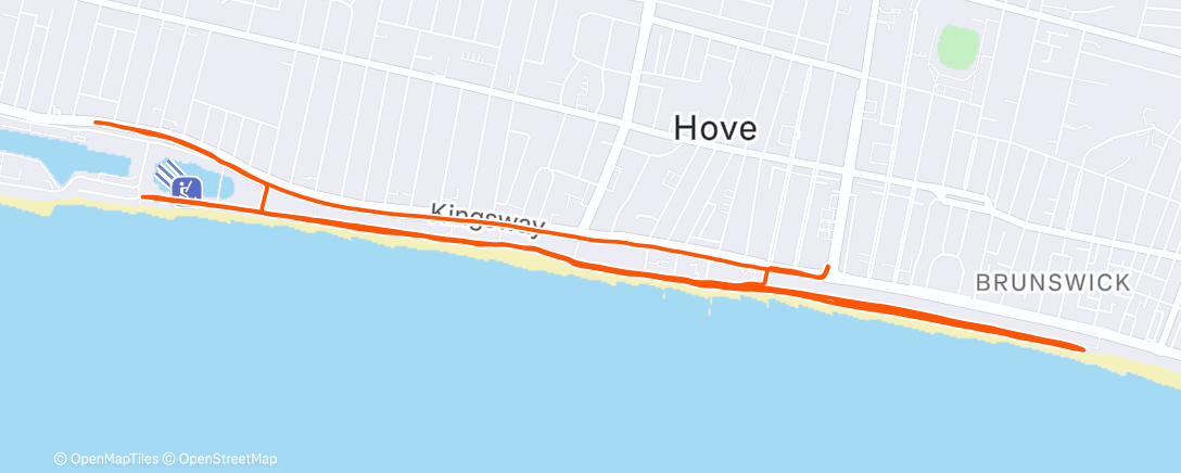 Карта физической активности (Marathon group: 10x3mins(60s))