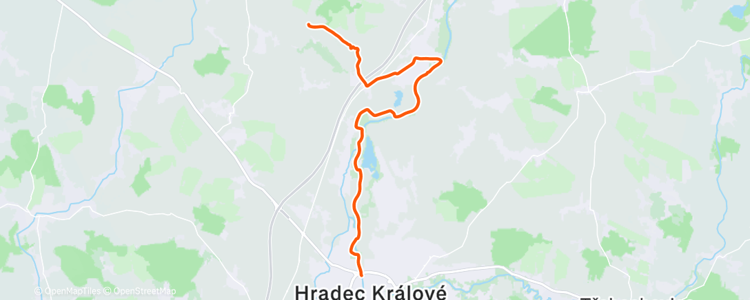 Map of the activity, Morning Mountain Bike Ride