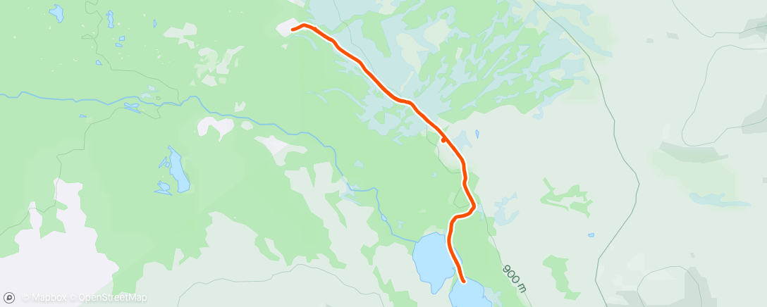 Map of the activity, Svukuriset, Femundsmarka