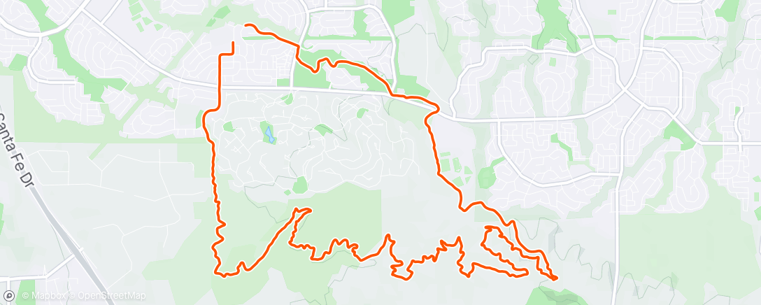 Map of the activity, Thnake on the trail….