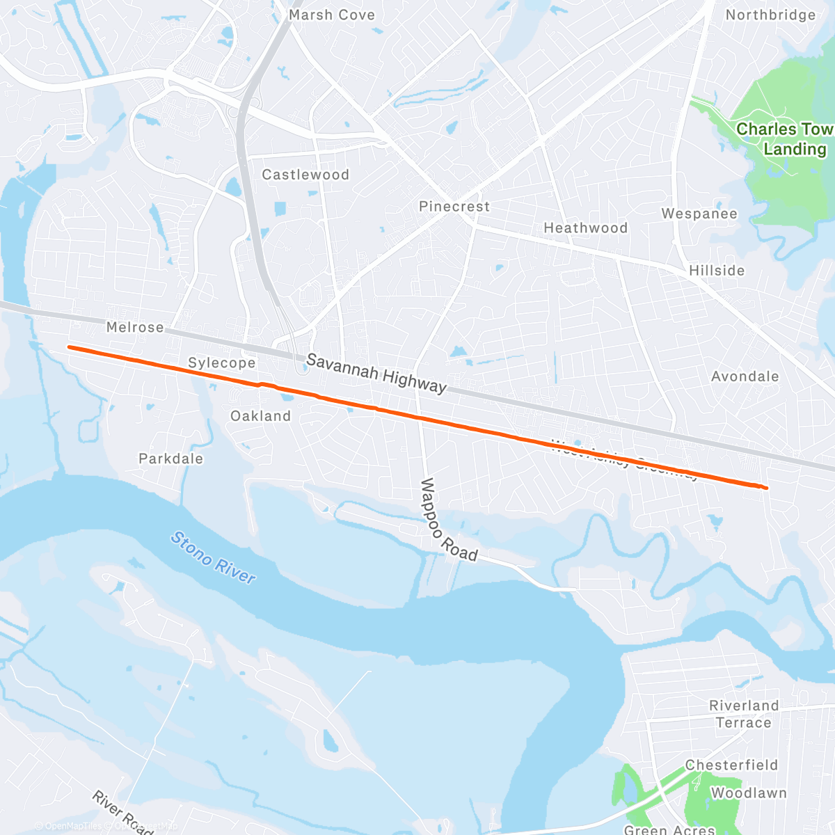 Map of the activity, Breakthrough or Bad GPS