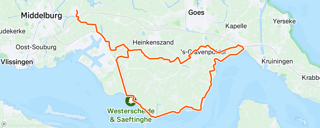 Map of the activity, De warmte voor blijven. Straks 🏖️!