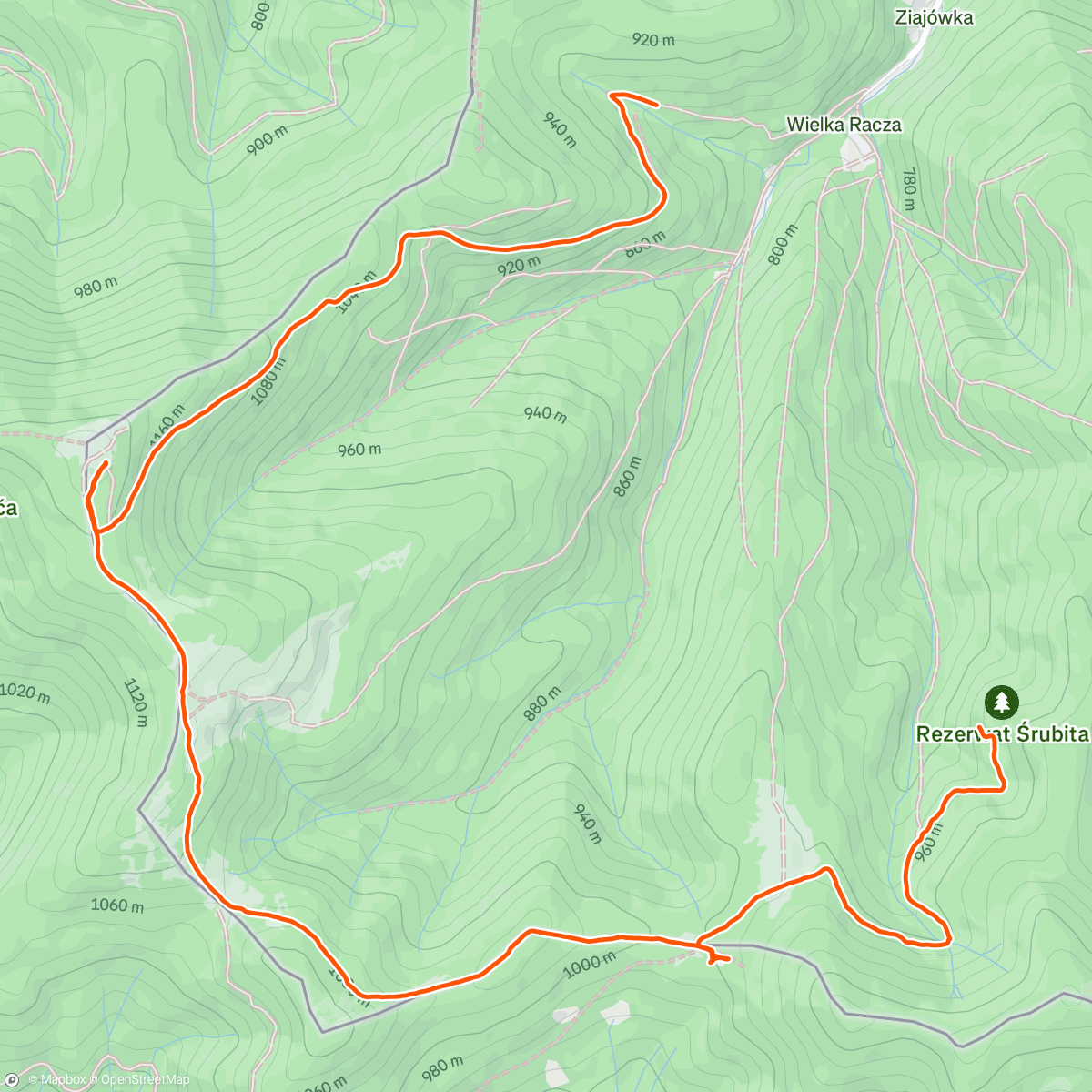 アクティビティ「Morning Hike」の地図