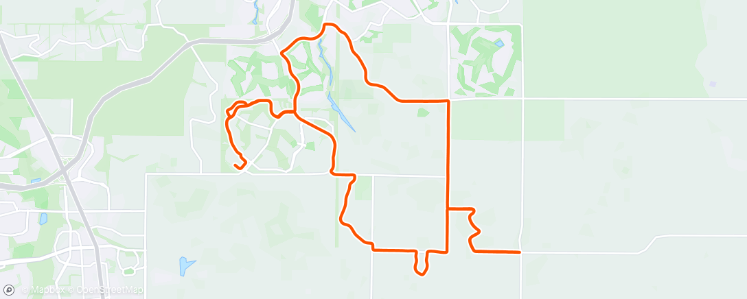 Mapa de la actividad, Cut today’s ride short due to my battery died… I mean my forward shift cable broke.🥴 Note to self… When replacing one shift cable, replace the other one also at the same time.🤪