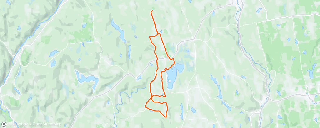 Map of the activity, Morning Ride
