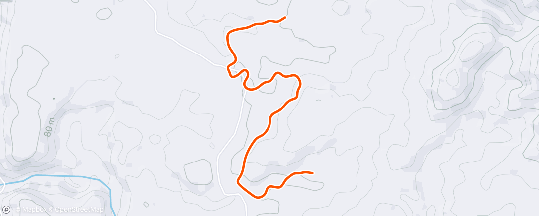 Map of the activity, Zwift - Race: Tiny Race (3 of 4) by Zwift Insider on Valley to Mountaintop in Makuri Islands