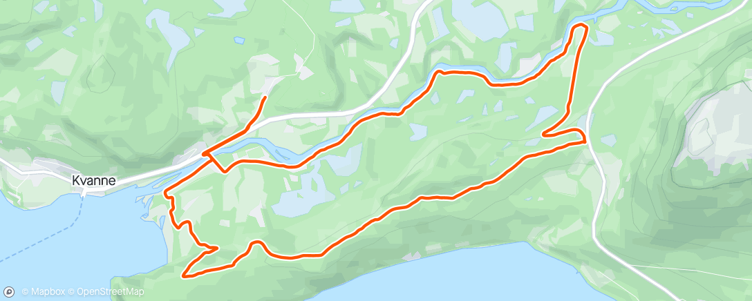 Map of the activity, Søyarunden