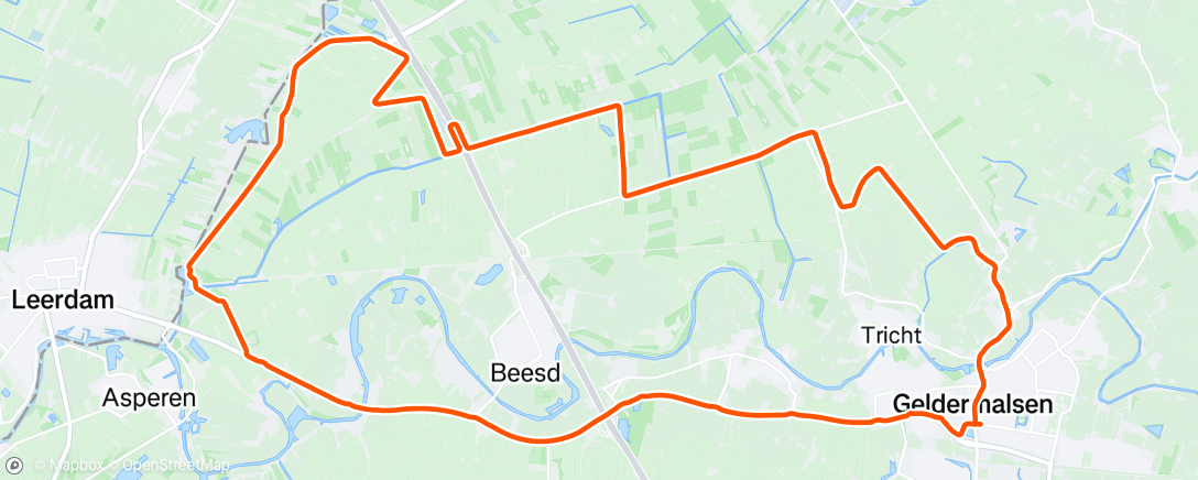 Map of the activity, Ochtendrit