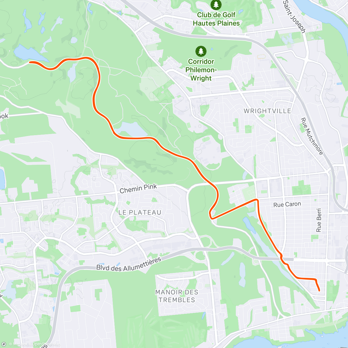 Map of the activity, Bangin' Watt (5×Pinks)