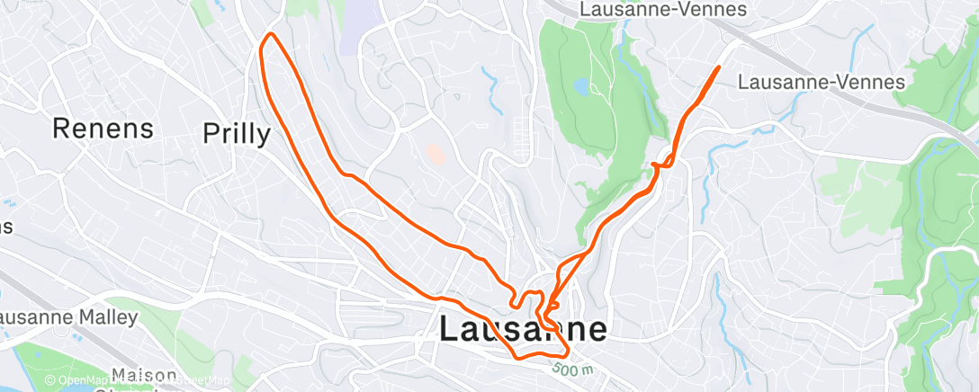 Map of the activity, DNH sofa crew 🏃✨