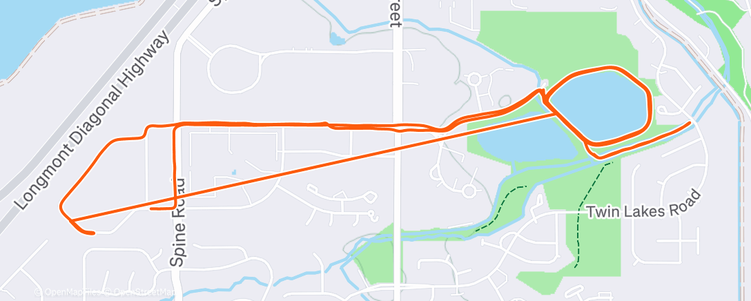 Map of the activity, AM Threshold: 10xK