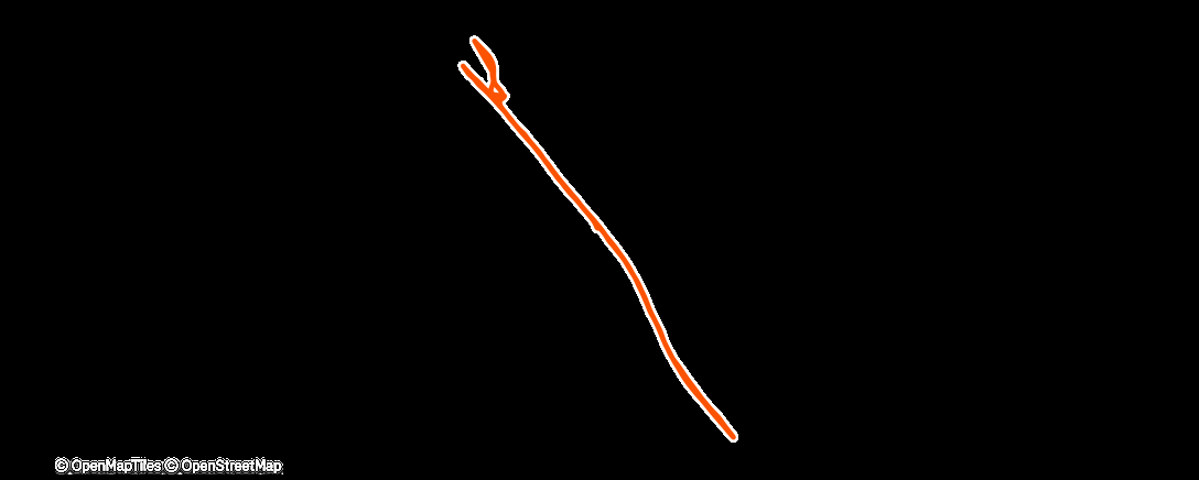 Map of the activity, Christmas Eve walk with Father! 🩵☃️🎄