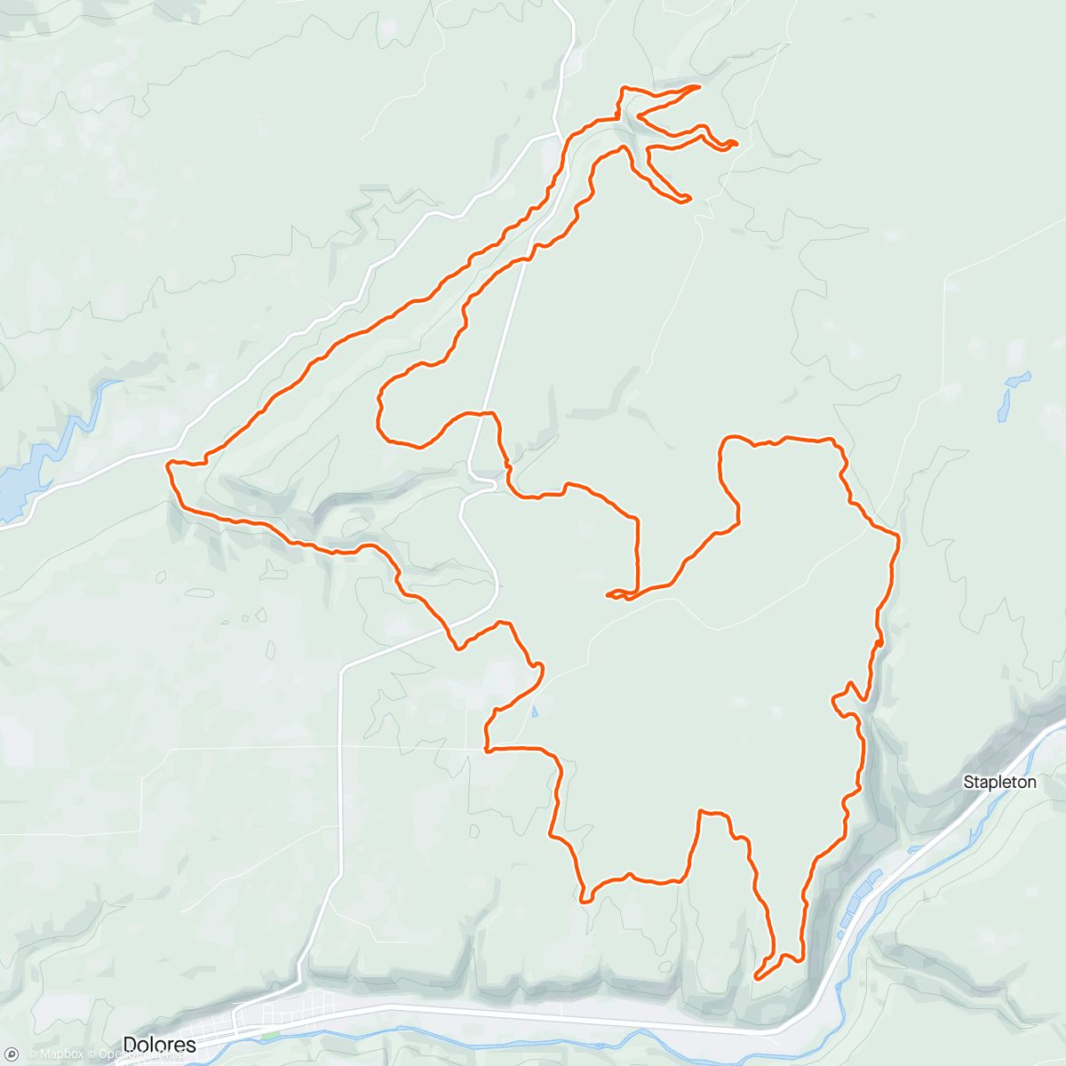 Map of the activity, Boggy lap. Lots of pine cones - was like a bike handling video game trying to constantly dodge 'em. Also, fancy new trailhead. Bathrooms are spotless - get it while the gettin's good.