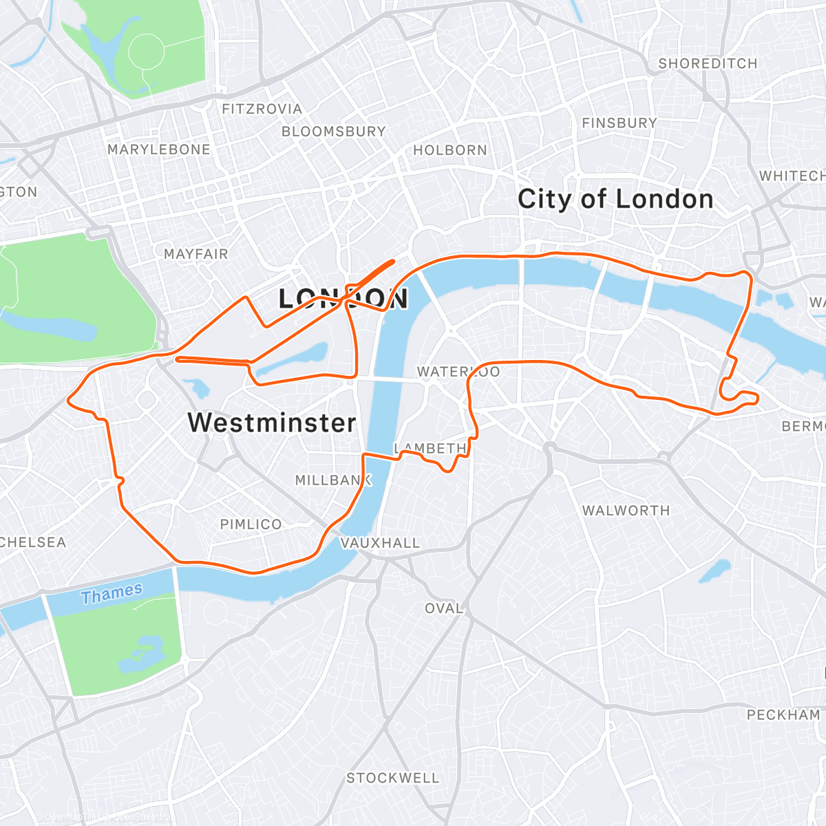 Map of the activity, lt1