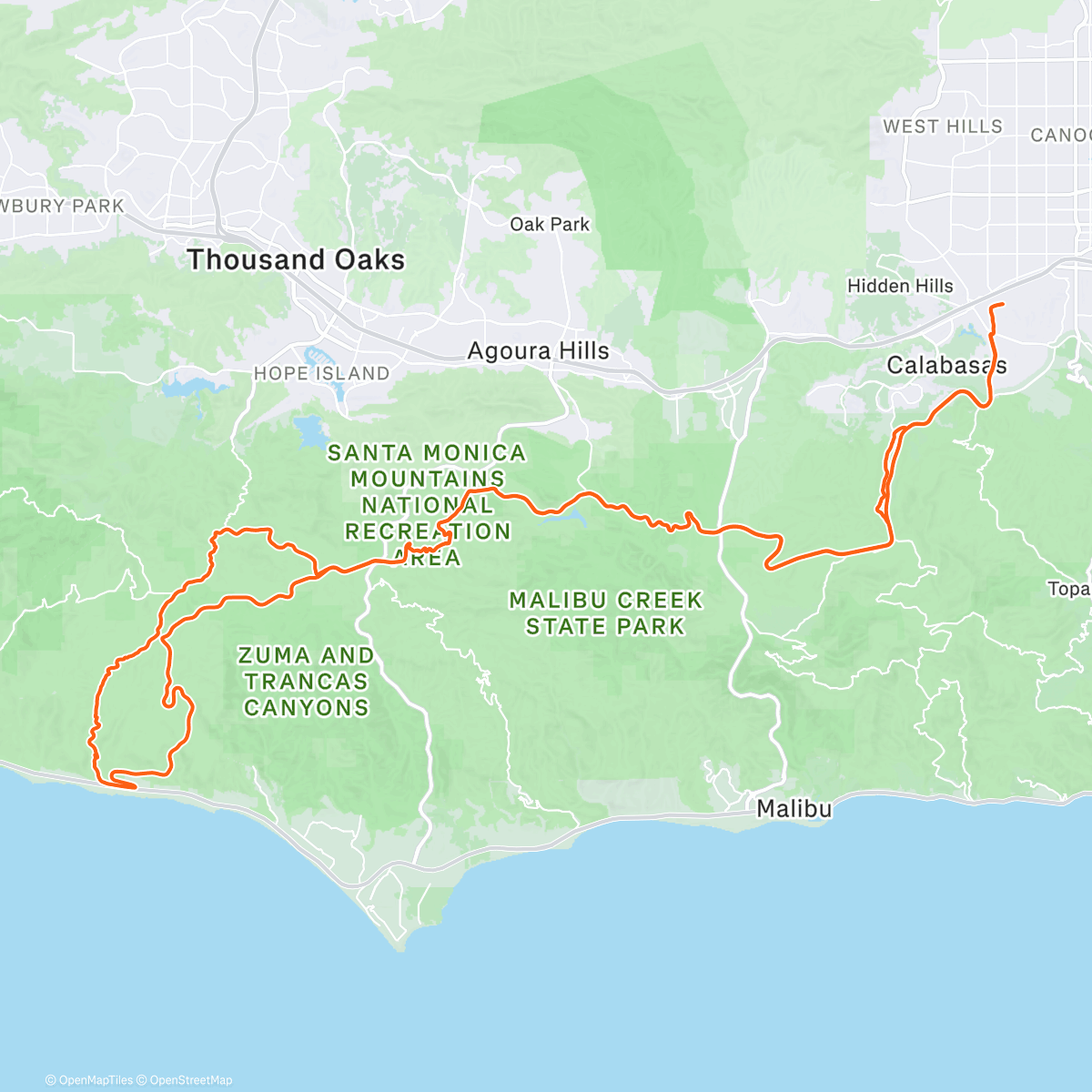 Mapa de la actividad (Doctor ordered a 4 hour soul ride)