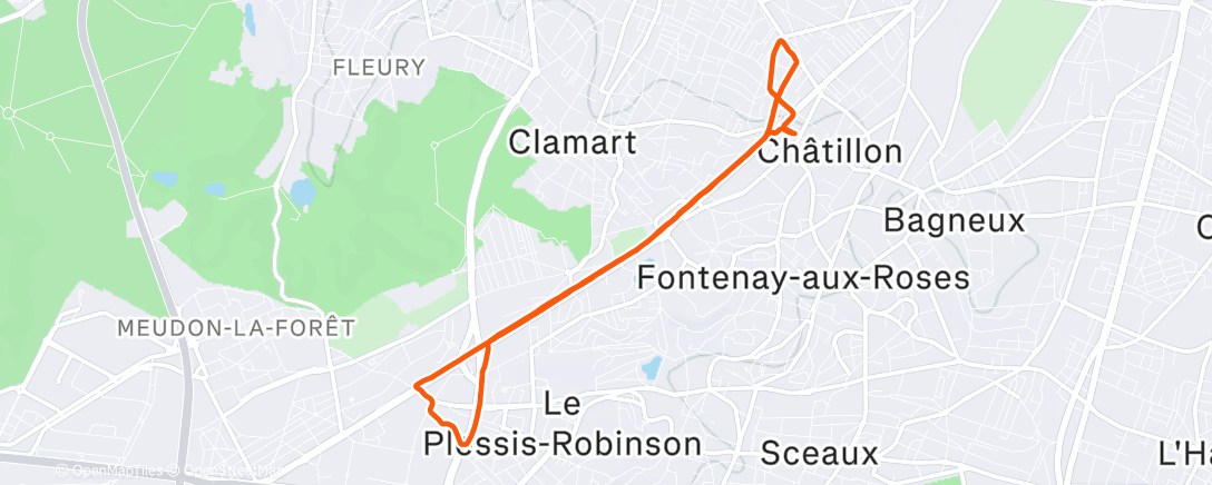 Карта физической активности (Séance digestion)