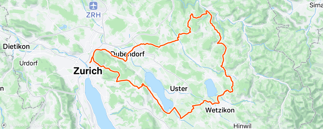 Map of the activity, Kyburg en co