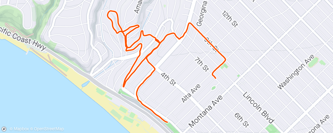 Map of the activity, Rustic and SM stairs