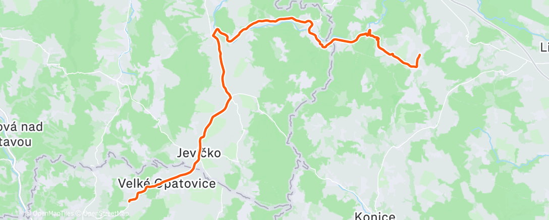 Map of the activity, Sprintíky 🤮