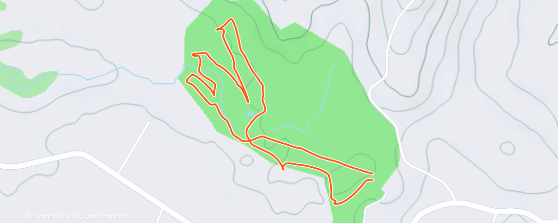 Map of the activity, Garbage speed golf ⛳️??