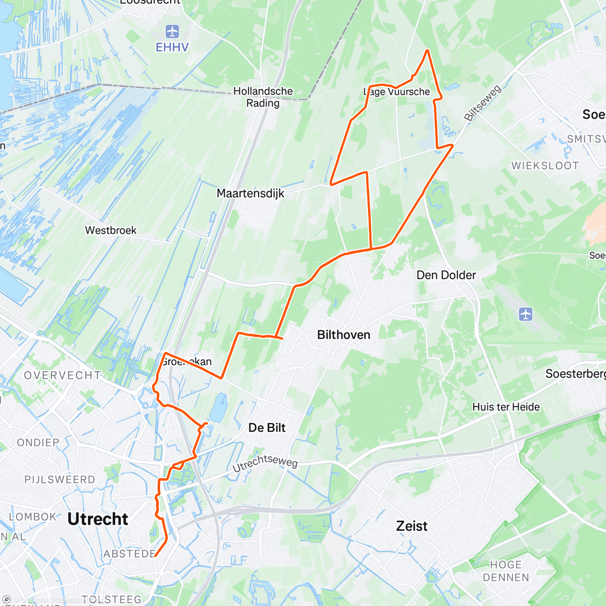 Mapa de la actividad, Geen stoeprandjes vandaag