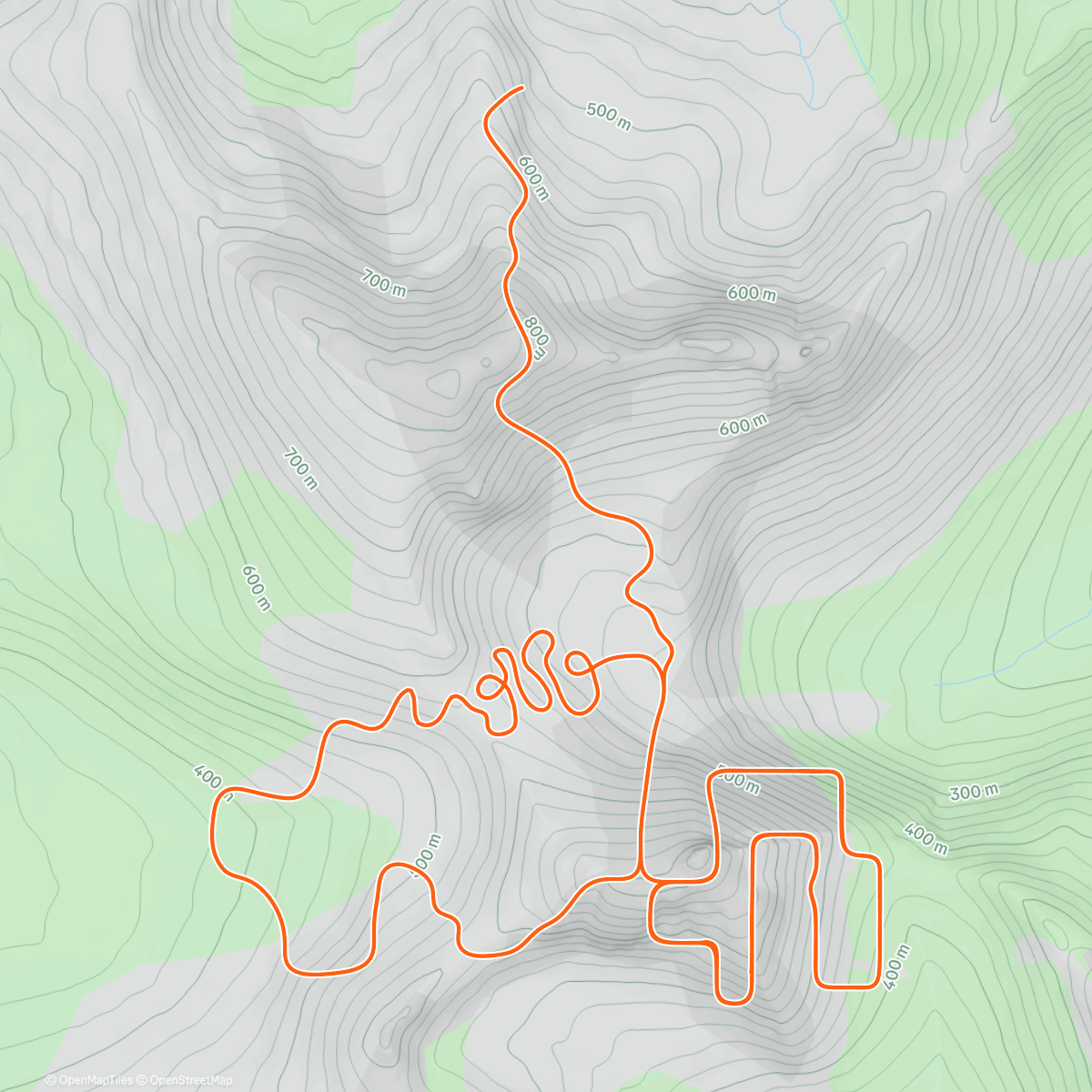Карта физической активности (Scotland After Party in Scotland)