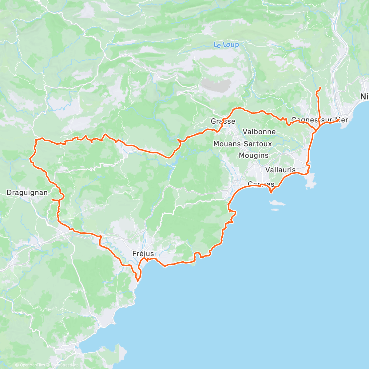 Map of the activity, La sortie de Noël 🎅🏼🍫