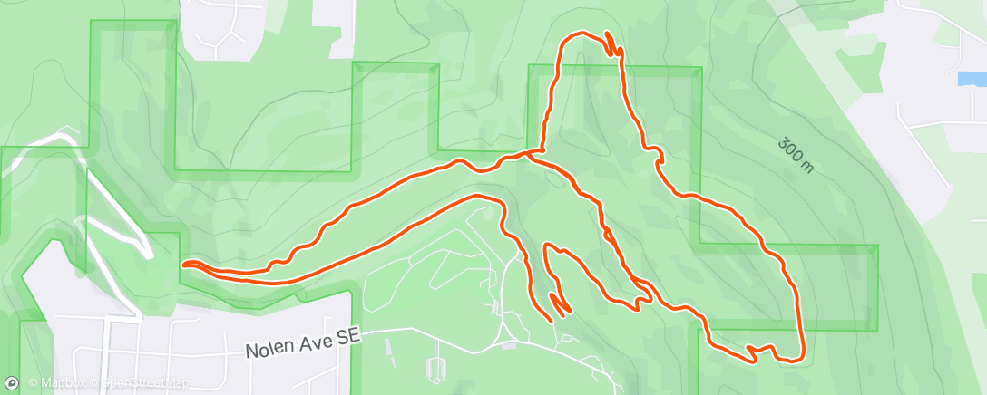 「Evening E-Mountain Bike Ride」活動的地圖