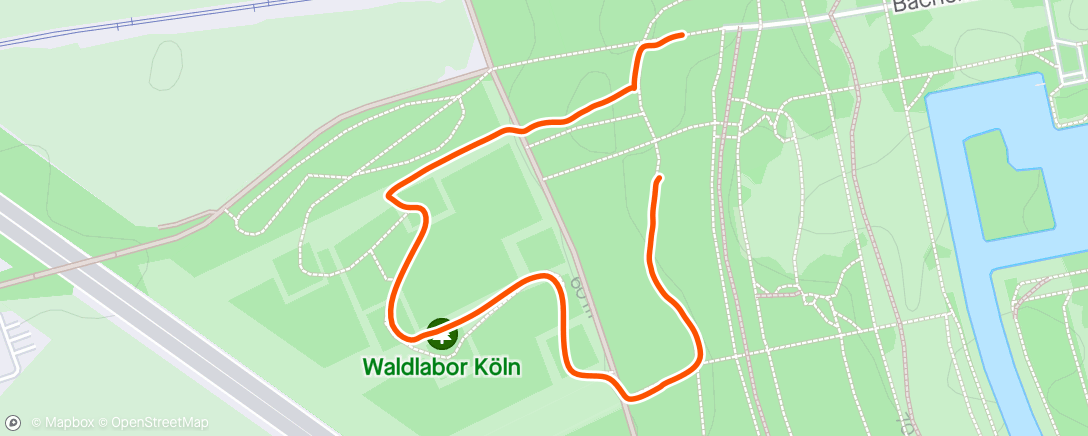 Mapa da atividade, Spaziergang am Nachmittag