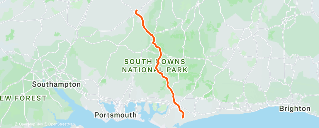 Map of the activity, Hotfoot to Barfoots - Serendipitous puncture outside 99 Bikes 🙏👌