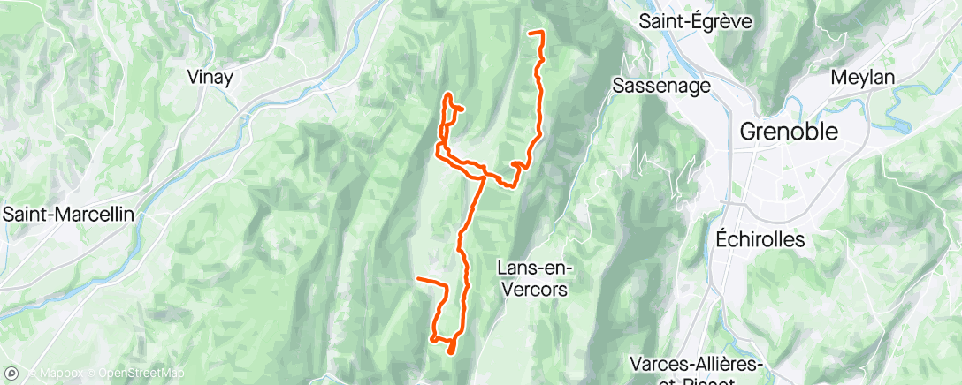 「Randuro Vercors 2024」活動的地圖