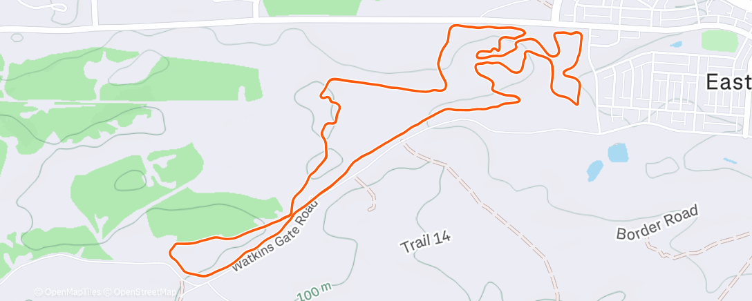 Map of the activity, 3CX race: Mauvaise idée 🥵😵 mais je ramène la médaille d’argent à la maison 🥈