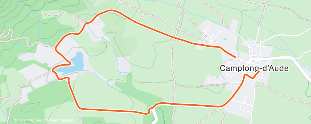 Карта физической активности (Morning Run)