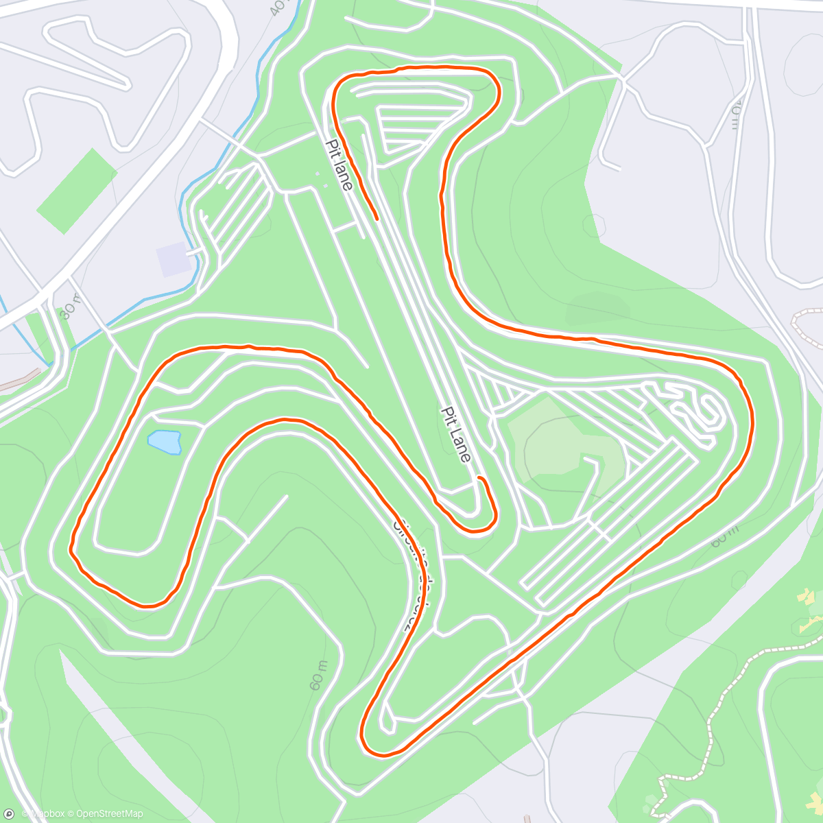 アクティビティ「Giro di pista ( Jerez 🇪🇸)」の地図