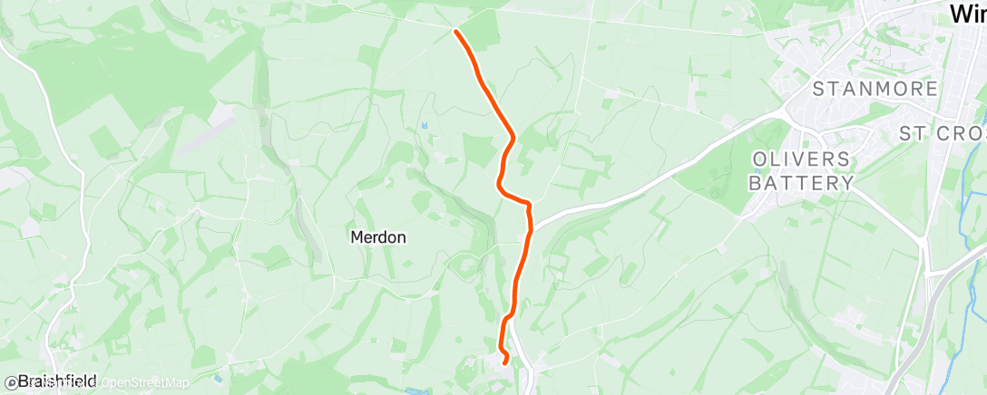 Map of the activity, Much better showing on the September 2023 challenge