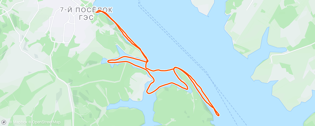 Map of the activity, Заливы на Якоби