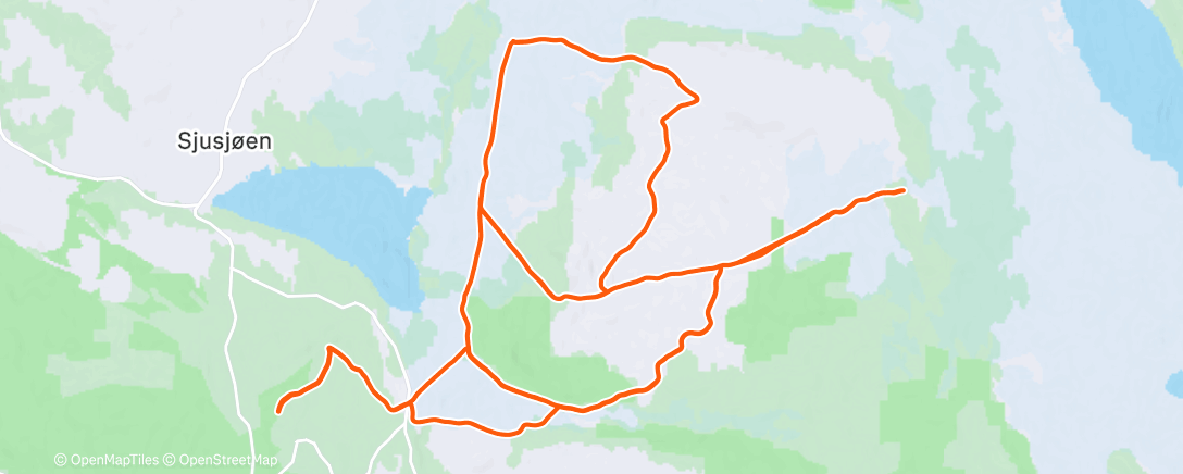 Carte de l'activité Utvidet hyttekontorlunsj; naturlige intervaller🤠🏔️