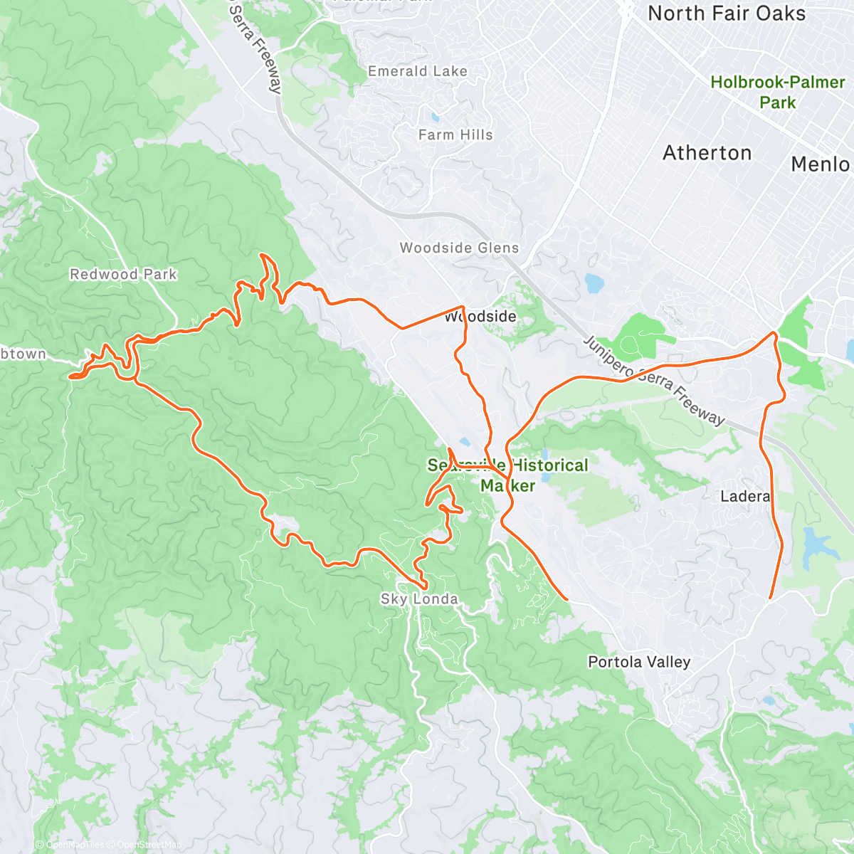 Map of the activity, Winter is coming