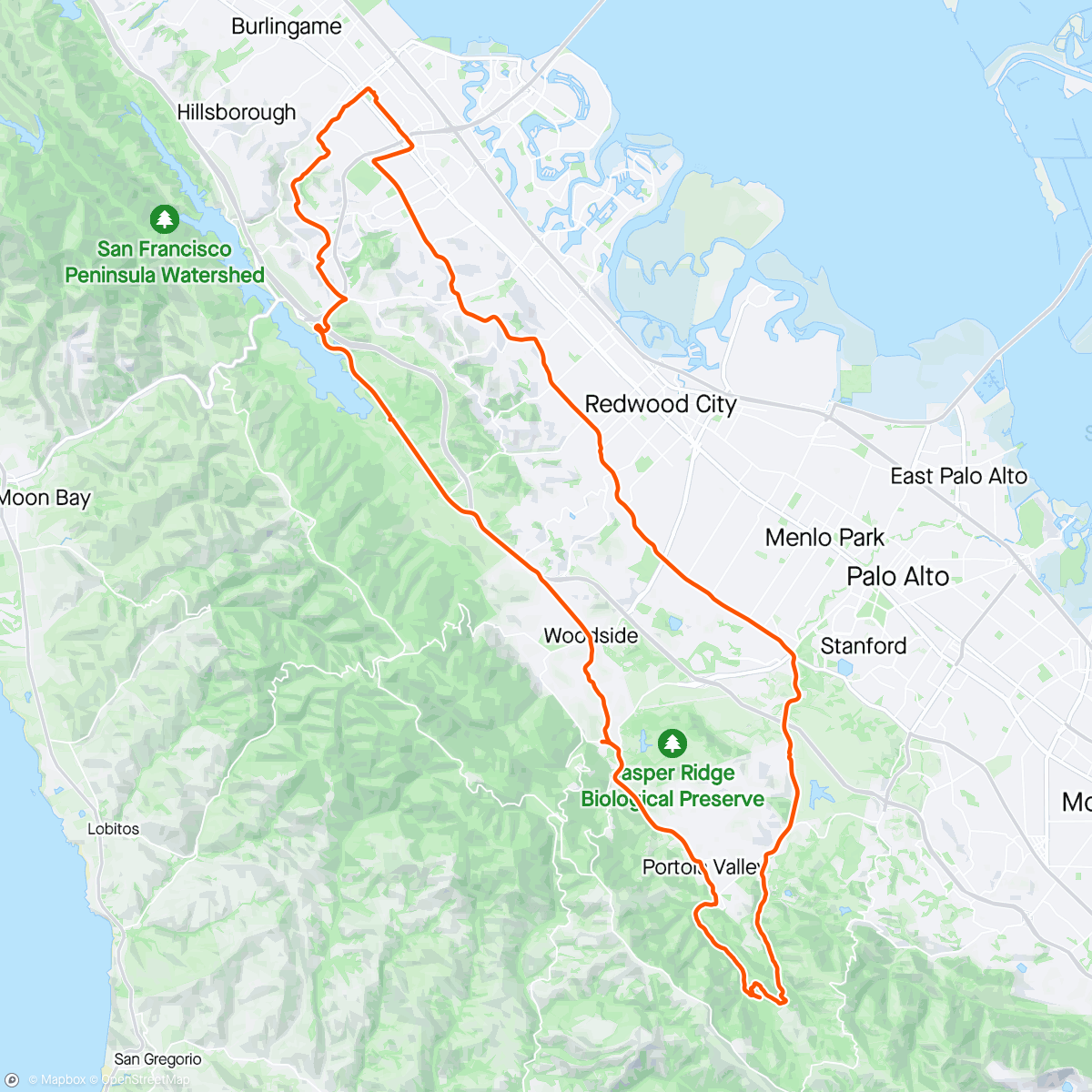 Map of the activity, Alpine Goodness