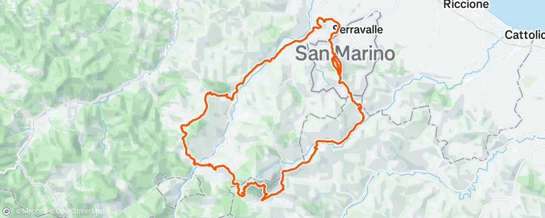 Mapa de la actividad (Morning Ride)