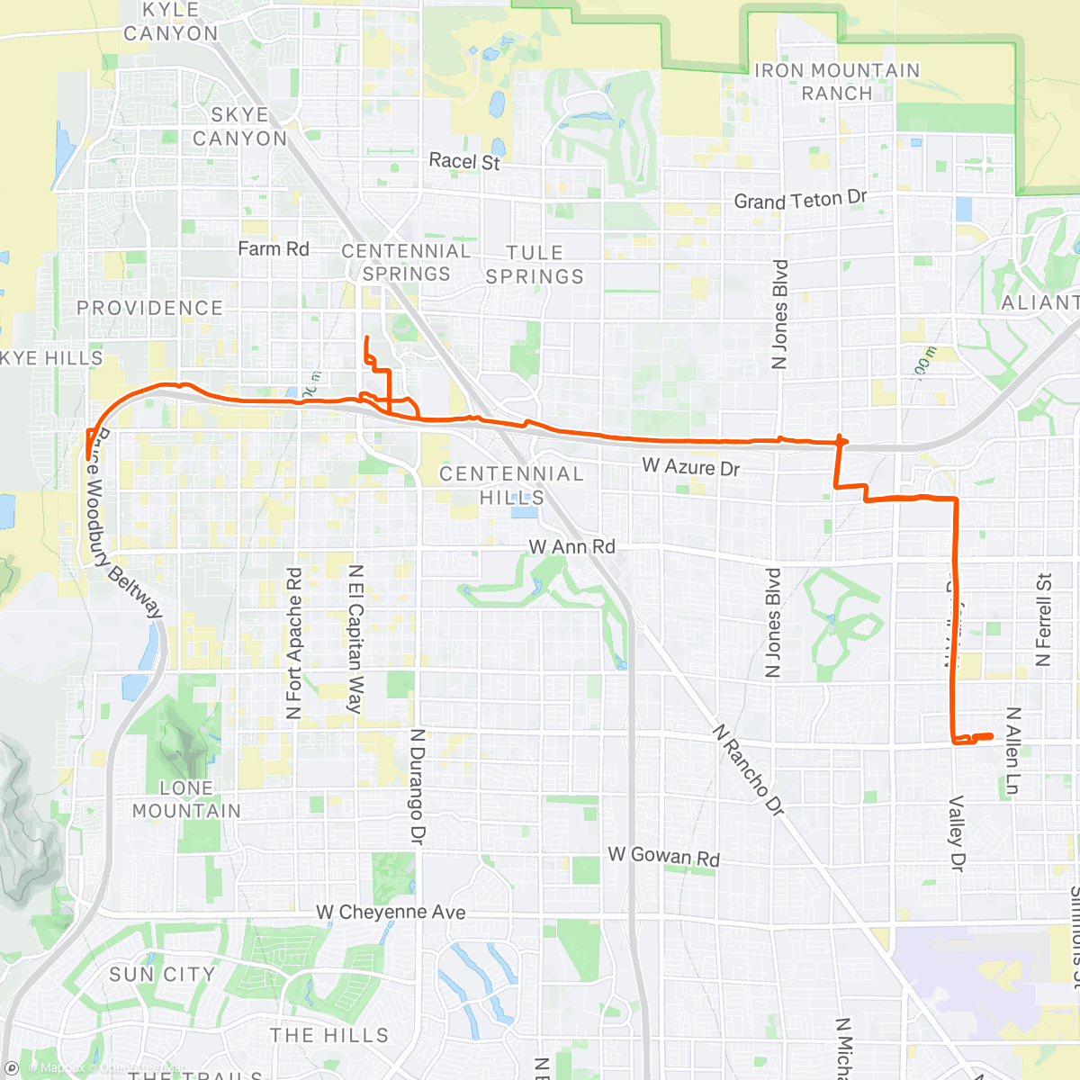 Map of the activity, Sunday Smiles On Sunday #SOS